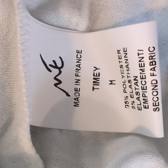 Size Medium ME TIMEY made in France long blouse - Picture 6 of 6